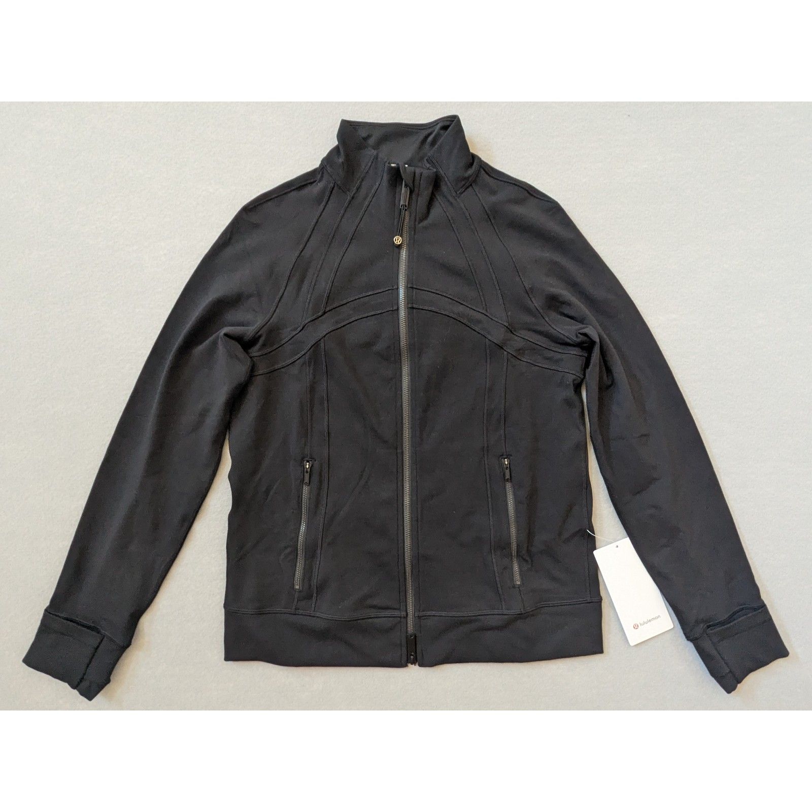 Nwt Lululemon Define Track Jacket Luon Black Size 8